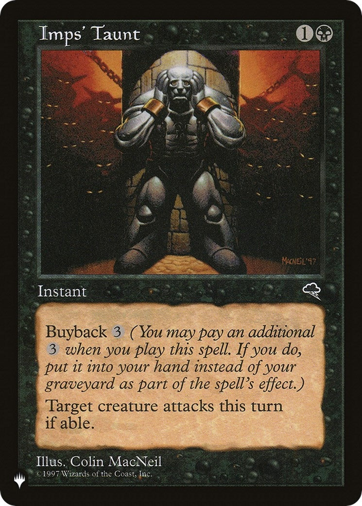 Imps’ Taunt [LIST] - MTG Single