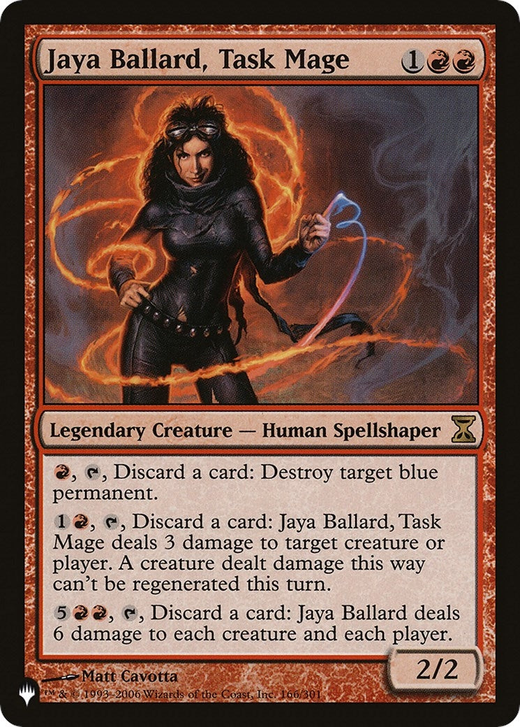 Jaya Ballard Task Mage (166) [LIST] - MTG Single