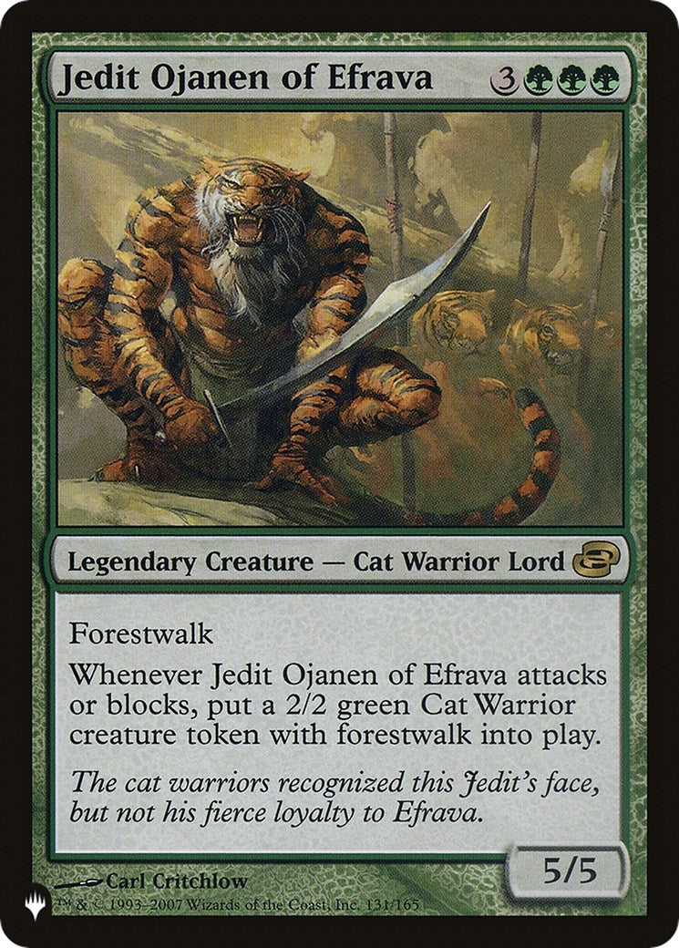 Jedit Ojanen of Efrava (131) [LIST] - MTG Single