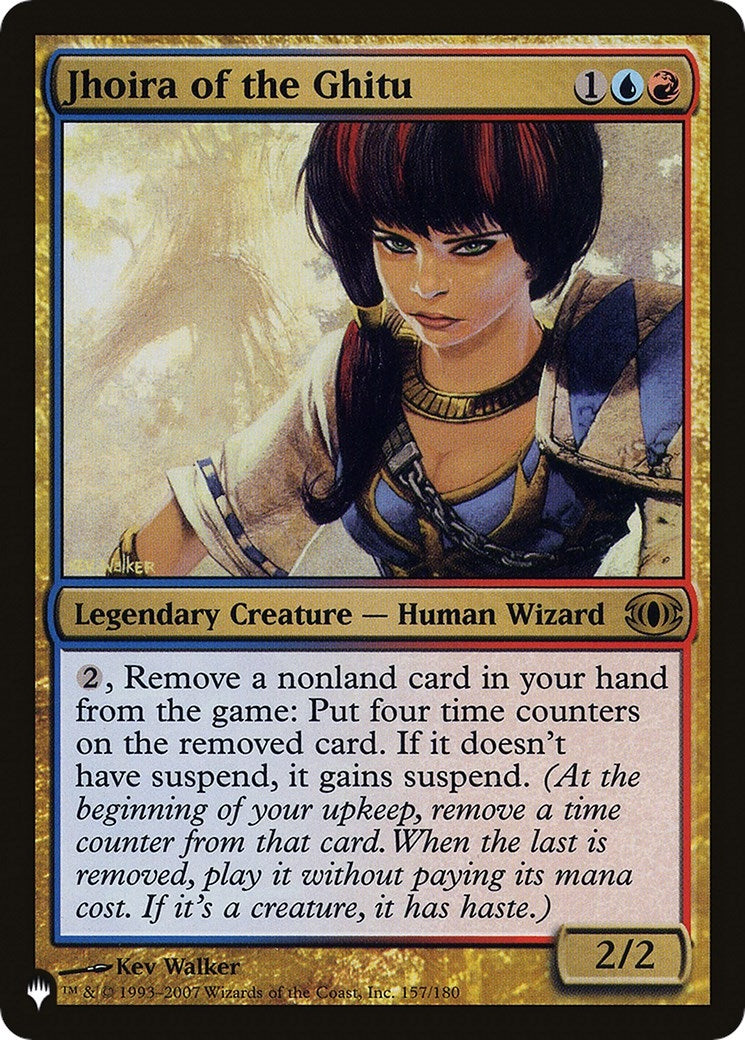 Jhoira of the Ghitu (157) [LIST] - MTG Single