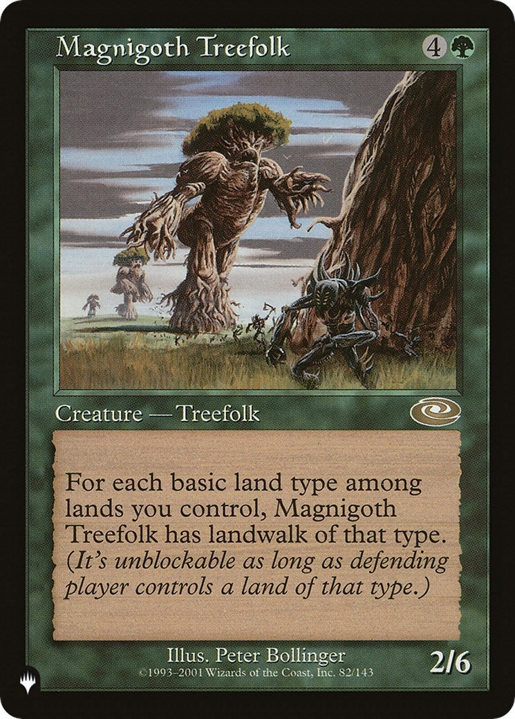 Magnigoth Treefolk (82) [LIST] - MTG Single