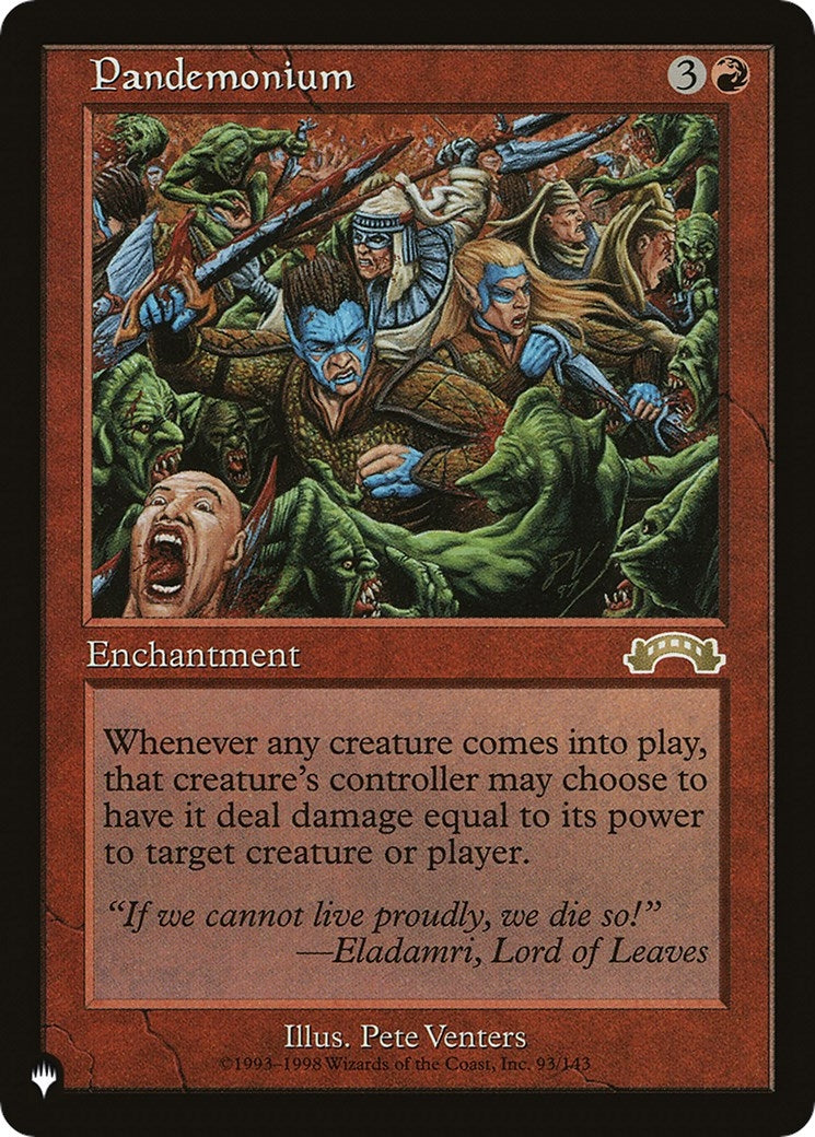 Pandemonium (93) [LIST] - MTG Single