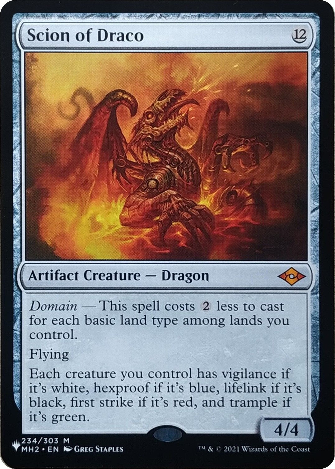 Scion of Draco (234) [LIST] - MTG Single