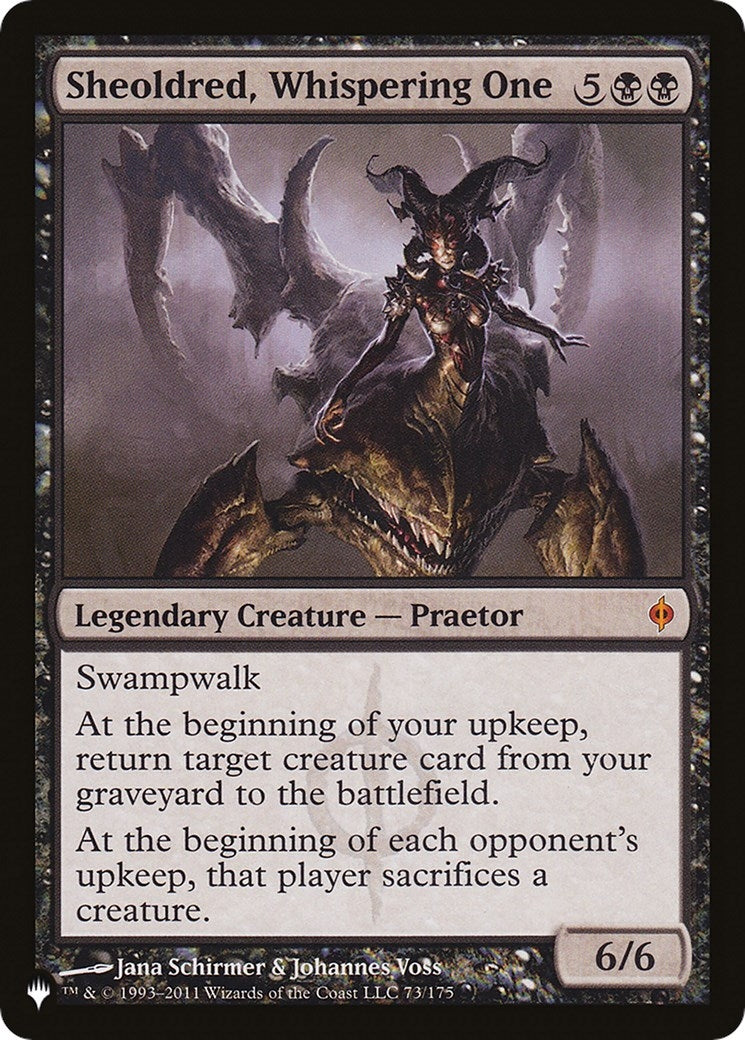 Sheoldred Whispering One (73) [LIST] - MTG Single