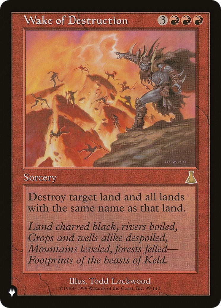 Wake of Destruction (99) [LIST] - MTG Single