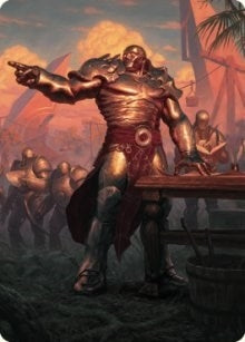 Karn Living Legacy Art Card (1/81) (1) [ASDMU] - MTG Single