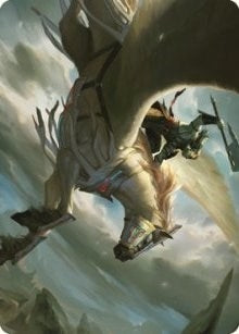 Cleaving Skyrider Art Card (5) [ASDMU] - MTG Single