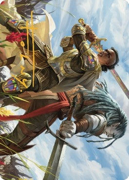 Join Forces Art Card (Gold-Stamped Signature) (9) [ASDMU] - MTG Single