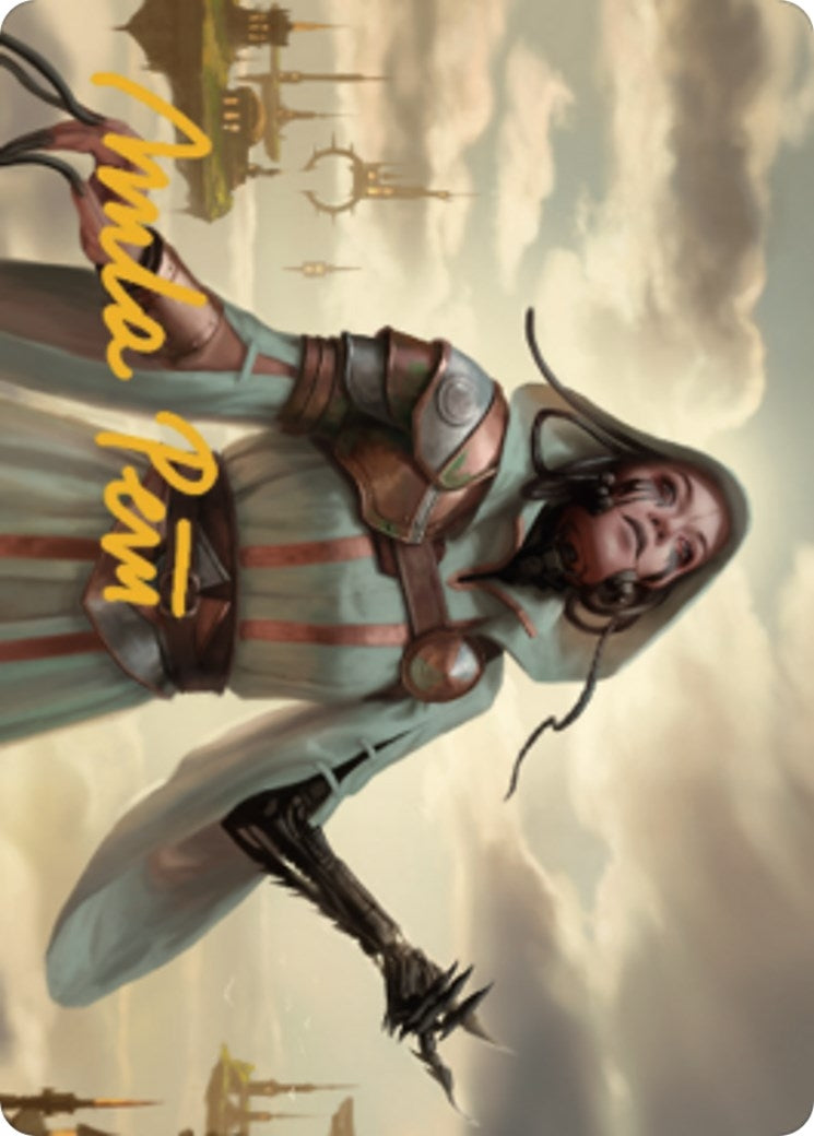 Phyrexian Missionary Art Card (Gold-Stamped Signature) (11) [ASDMU] - MTG Single
