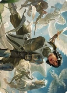Resolute Reinforcements Art Card (13) [ASDMU] - MTG Single