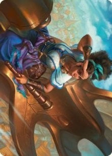 Talas Lookout Art Card (17) [ASDMU] - MTG Single