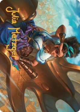 Talas Lookout Art Card (Gold-Stamped Signature) (17) [ASDMU] - MTG Single