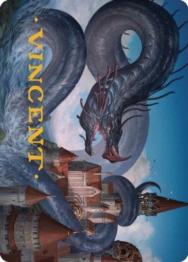 Tolarian Terror Art Card (Gold-Stamped Signature) (18) [ASDMU] - MTG Single
