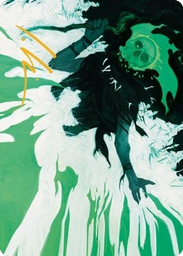 Bone Splinters Art Card (Gold-Stamped Signature) (22) [ASDMU] - MTG Single