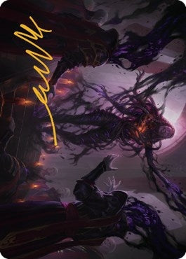 Braids Arisen Nightmare Art Card (23/81) (Gold-Stamped Signature) (23) [ASDMU] - MTG Single