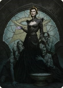 Liliana of the Veil Art Card (24) [ASDMU] - MTG Single