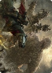 Writhing Necromass Art Card (27) [ASDMU] - MTG Single