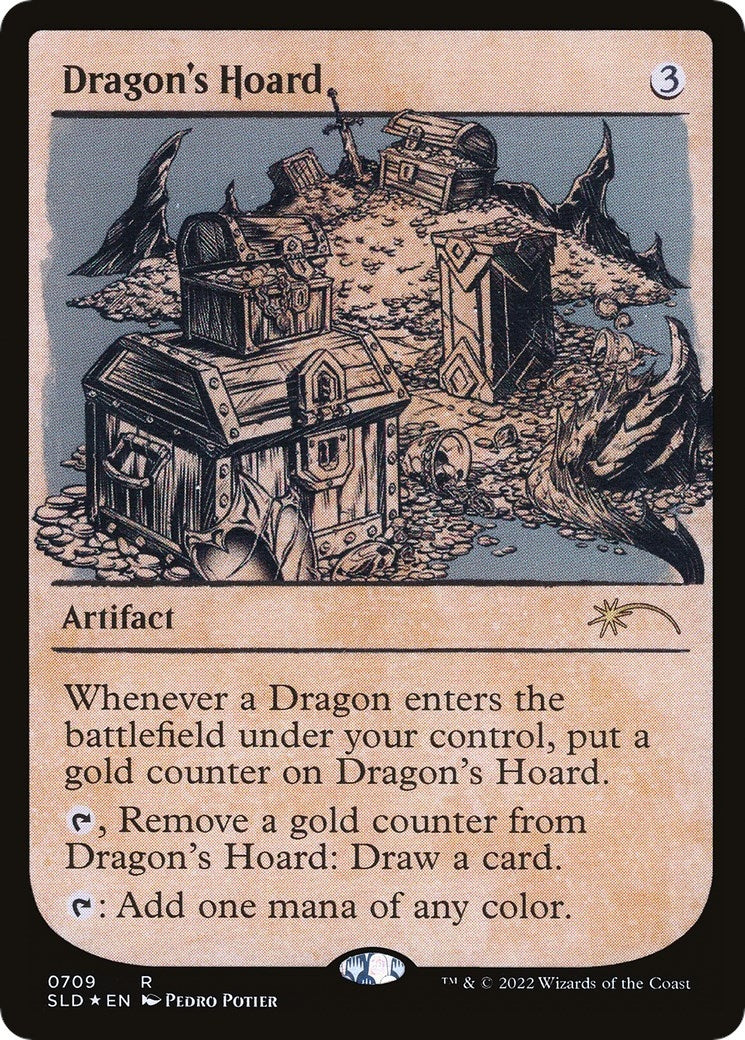Dragon’s Hoard (Showcase) (709) [SLD] - MTG Single