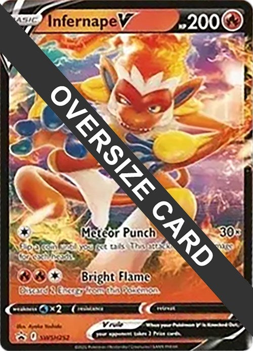 Image for Infernape V - SWSH252 (SWS252) (Jumbo Cards) - Pokemon