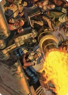 Mana Cannons Art Card (36) [ASDMU] - MTG Single