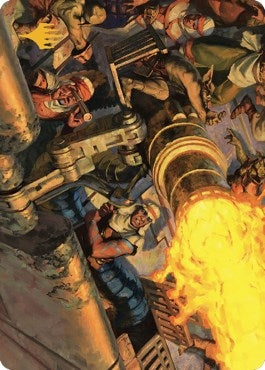 Mana Cannons Art Card (Gold-Stamped Signature) (36) [ASDMU] - MTG Single