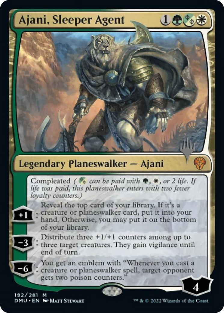 Ajani Sleeper Agent (192) [PPDMU] - MTG Single