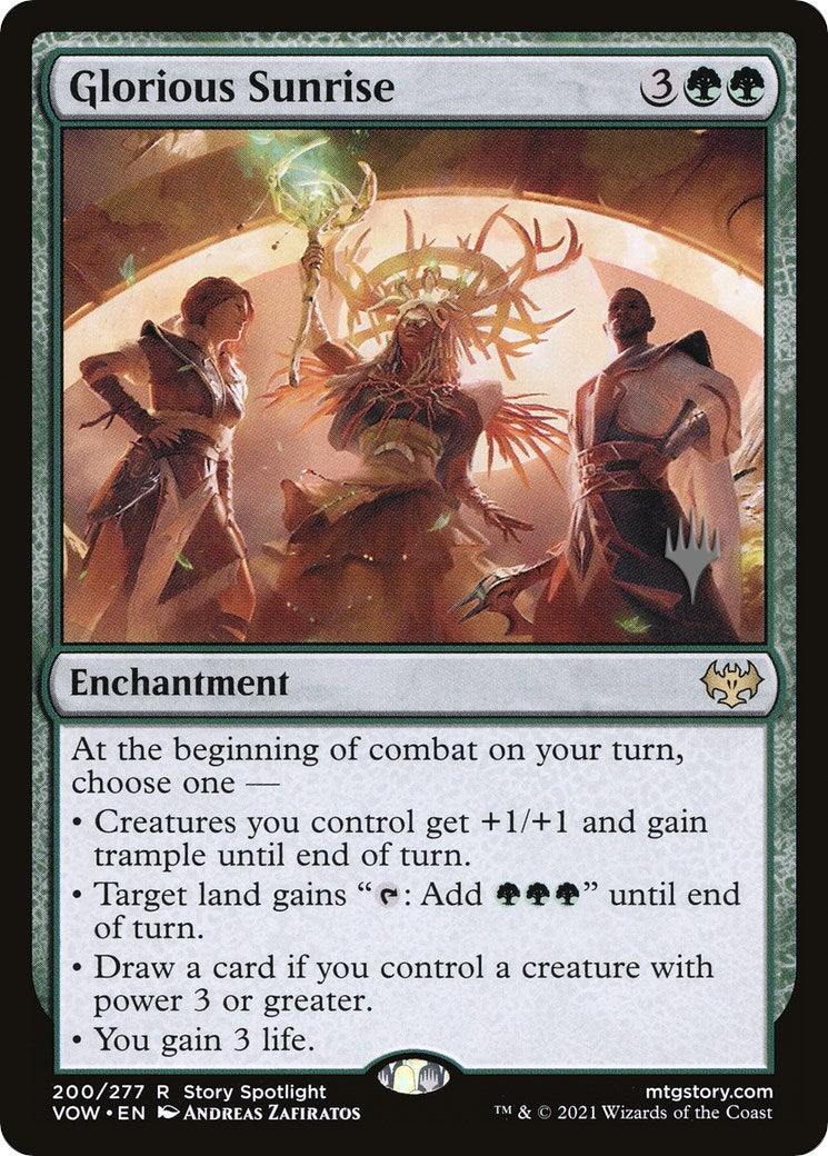 Glorious Sunrise (200) [PPDMU] - MTG Single