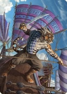 Jedit Ojanen Mercenary Art Card (48) [ASDMU] - MTG Single