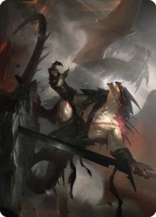 Rivaz of the Claw Art Card (53) [ASDMU] - MTG Single