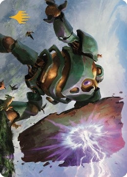 Walking Bulwark Art Card (Gold-Stamped Signature) (58) [ASDMU] - MTG Single