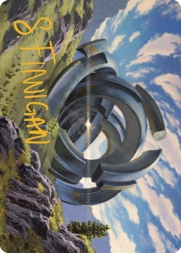Thran Portal Art Card (Gold-Stamped Signature) (60) [ASDMU] - MTG Single
