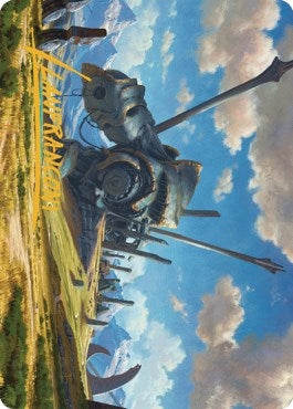 Plains Art Card (62/81) (Gold-Stamped Signature) (62) [ASDMU] - MTG Single