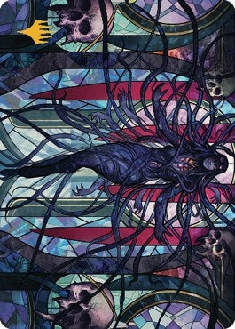Braids Arisen Nightmare Art Card (66/81) (Gold-Stamped Signature) (66) [ASDMU] - MTG Single