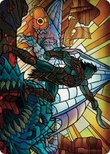 Astor Bearer of Blades Art Card (68) [ASDMU] - MTG Single