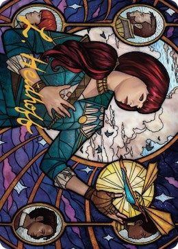 Jhoira Ageless Innovator Art Card (Gold-Stamped Signature) (73) [ASDMU] - MTG Single