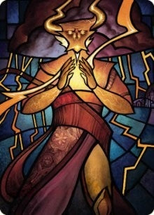 Najal the Storm Runner Art Card (74) [ASDMU] - MTG Single