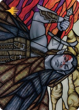 Radha Coalition Warlord Art Card (Gold-Stamped Signature) (75) [ASDMU] - MTG Single