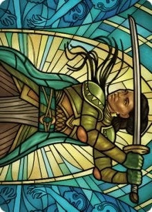Shanna Purifying Blade Art Card (77/81) (77) [ASDMU] - MTG Single