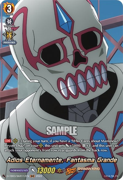 Adios Eternamente Fantasma Grande (SKR) (3112) [D-TB03] - Cardfight Vanguard Single