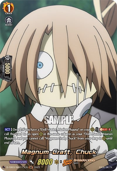 Magnum-Craft Chuck (SKR) (3113) [D-TB03] - Cardfight Vanguard Single