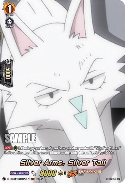 Silver Arms Silver Tail (SKR) (3122) [D-TB03] - Cardfight Vanguard Single