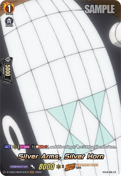 Silver Arms Silver Horn (SKR) (3123) [D-TB03] - Cardfight Vanguard Single