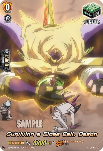 Surviving a Close Call Bason (SKR) (3135) [D-TB03] - Cardfight Vanguard Single