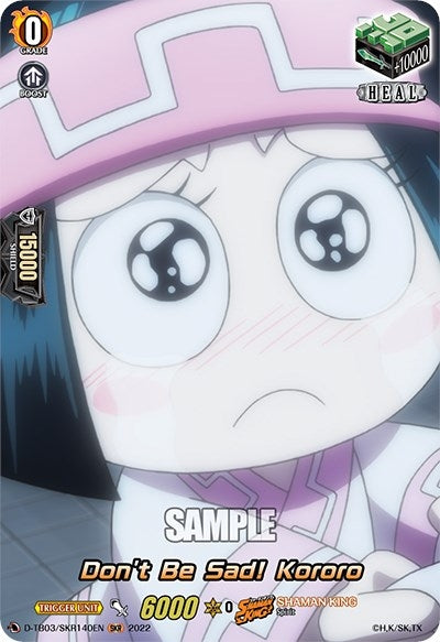 Don’t Be Sad! Kororo (SKR) (3140) [D-TB03] - Cardfight Vanguard Single