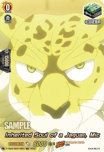Inherited Soul of a Jaguar Mic (SKR) (3148) [D-TB03] - Cardfight Vanguard Single