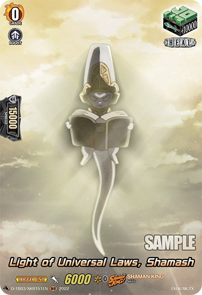 Light of Universal Laws Shamash (SKR) (3151) [D-TB03] - Cardfight Vanguard Single
