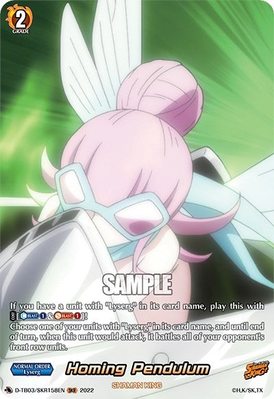 Homing Pendulum (SKR) (3158) [D-TB03] - Cardfight Vanguard Single