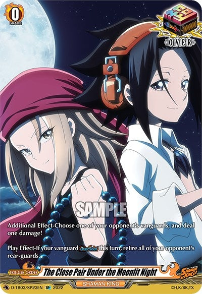 The Close Pair Under the Moonlit Night (SP) (323) [D-TB03] - Cardfight Vanguard Single