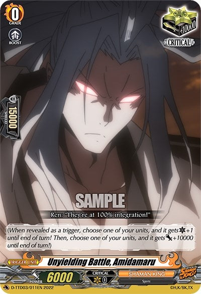Unyielding Battle Amidamaru (3011) [D-TTD03] - Cardfight Vanguard Single