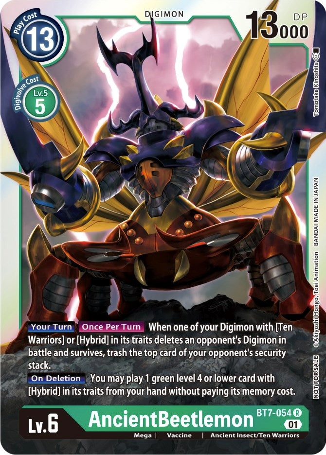 AncientBeetlemon (Event Pack 3) (7054) [BT07] - Digimon Card Game Single